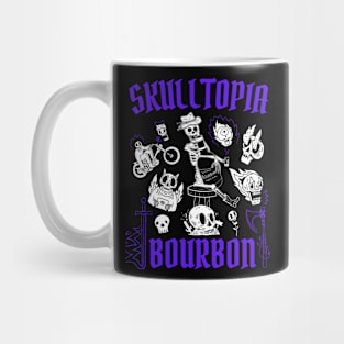 Skulltopia Bourbon Mug